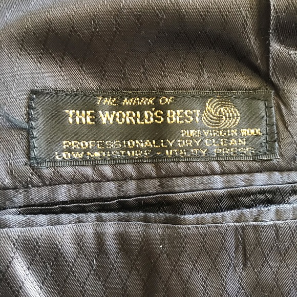 Hart Schaffner Marx - Custom Made Blue Blazer 40R. - Picture 5 of 5